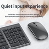 Slim Rechargeable Bluetooth Keyboard and Mouse Set for Laptop Computer
