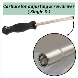 AERZETIX - C73128 - Special Screwdriver for Adjusting the Carburettor of a Chainsaw Easy "D" Intake - Compatible with Husqvarna, Alpina, Dolmar, Echo, Jonsered, Stihl, Makita, Poulan