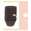 Gcardist Large Size Coffee Cupcake Liners 200-Count Muffin Liners Food
