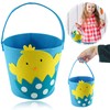 Easter Chick Felt Treat Bucket for Children | Reusable Yellow