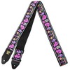 Ernie Ball Jacquard Guitar Strap, Purple Bird Lupin (P05331)