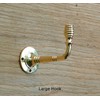 Castelion® Elegant Brass Beehive Coat Hook (Large Beehive Hook)