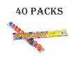 Crazyy Candy Factory Bubblegum Strips 30g - Bubblegum with fruit
