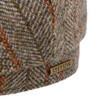 Stetson Hatteras Herringbone Stripe Flat Cap - Striped Hat -