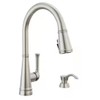 Delta Alpen SpotShield Stainless Single Handle Pull-Down Kitchen Faucet with