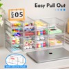 ARSTPEOE Acrylic Makeup Organizer with 13 Drawers, Bathroom Counter Organizer,