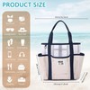Mesh Beach Bag Women, Foldable Casual Large Capacity Tote Bags,