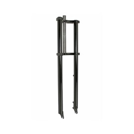 Bike Triple Tree Fork 1 Inch Threaded 30 Long 135mm Black.