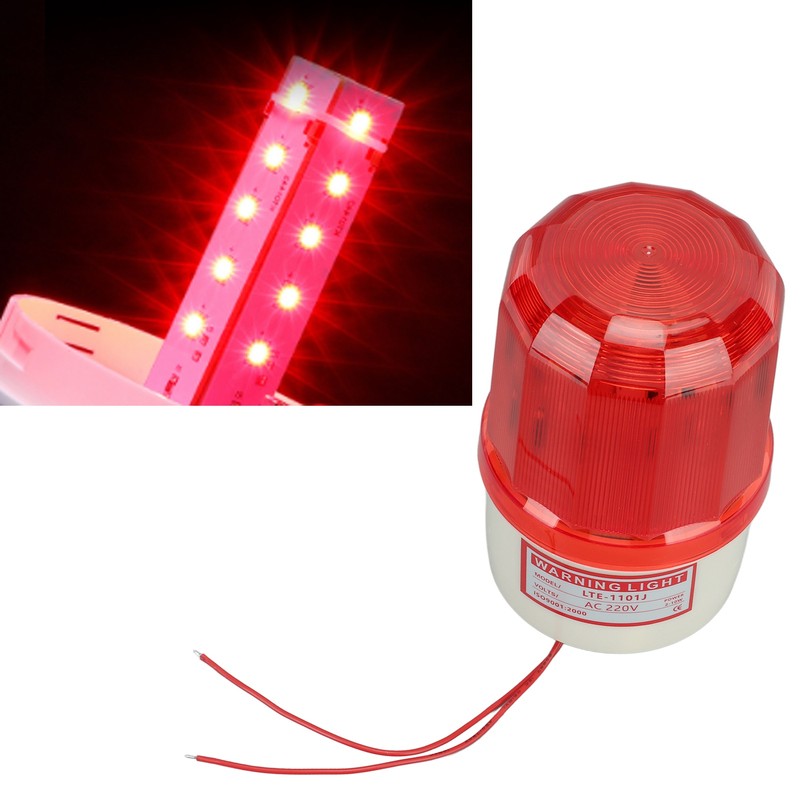 10W LED Rotating Alarm Light 360 Degree Flashing Emergency Alarm