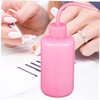 Healeved 2pcs Eyelash Cleaning Bottles Nozzle Portable Squeeze Water Bottles