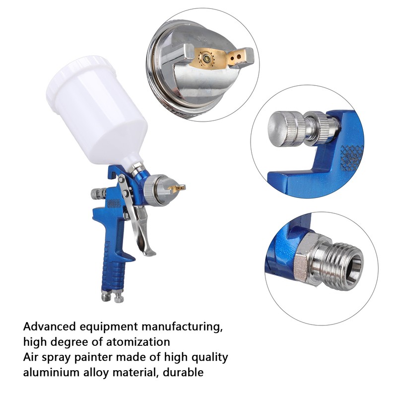G1/4 Male Thread Air Painter High Atomization Gravity Paint Sprayer