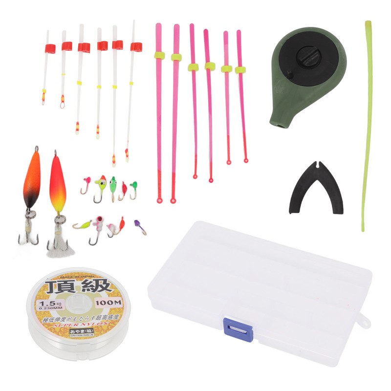 Mini Ice Fishing Rod Reel Combo Portable Ice Fishing Pole