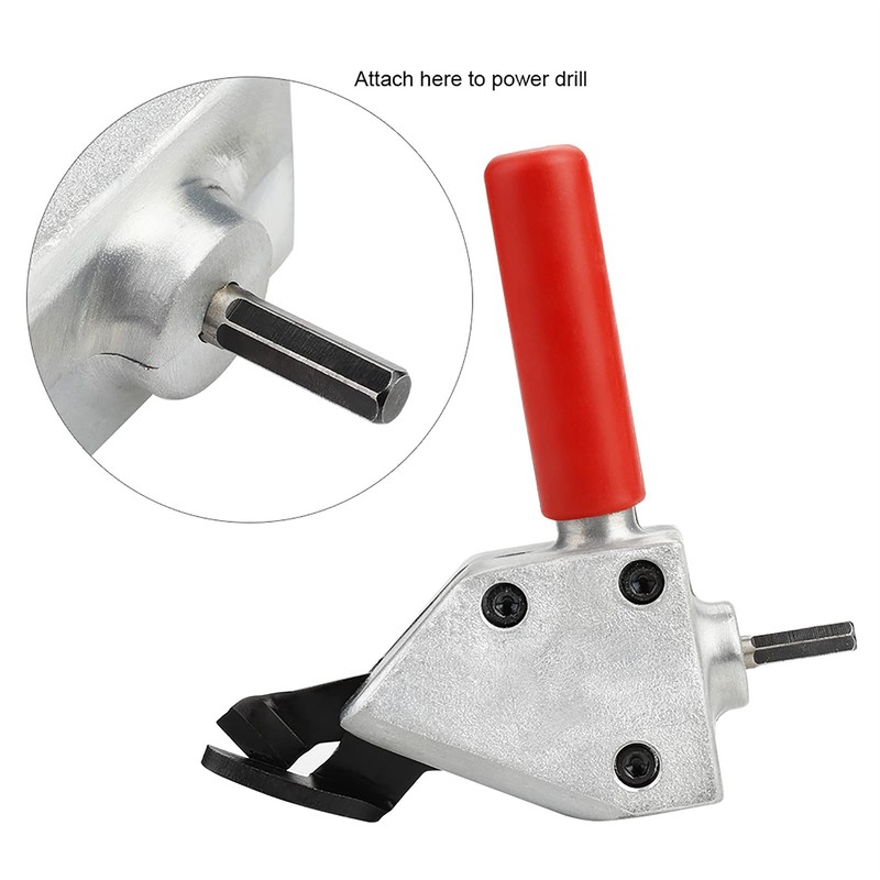 QANYEGN Electric Metal Sheet Cutter, Metal Cutting Tools, Steel Iron