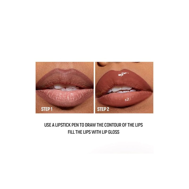 Lápiz de Labios y Pintalabios Líquido 2 en 1 con