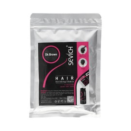 SEVICH | Fibras Capilares de Queratina Sevich 100g Para Cubrir Calvicie, Canas y Dar Volumen Al Cabello (Café Oscuro)