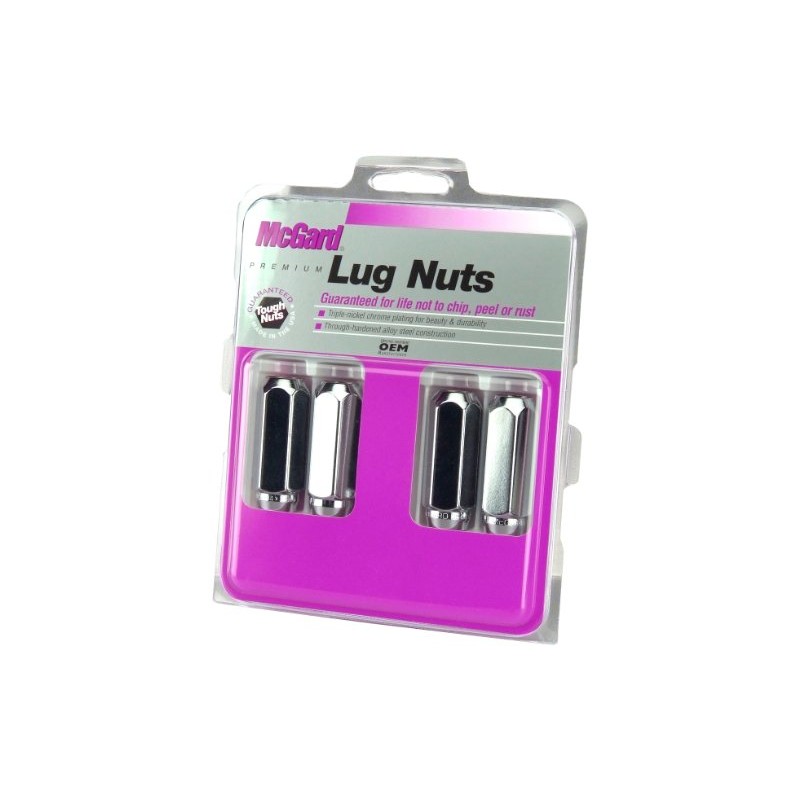 McGard 64021 Chrome Cone Seat Style Lug Nut Set (M14