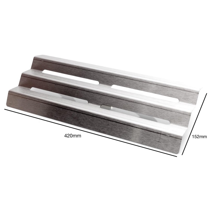 Kette´s Grillzubehör Burner Cover, Stainless Steel Aroma Rails Similar to