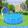 Round Pool Pad,Round Under Pool Mat Puncture Proof Tarps -