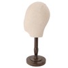 Wig Head Stand Non Woven Fabric Mannequin Head Hat Display
