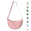 Uwiyo Half Moon Bag Women's Nylon Crossbody Moon Bag Hobo