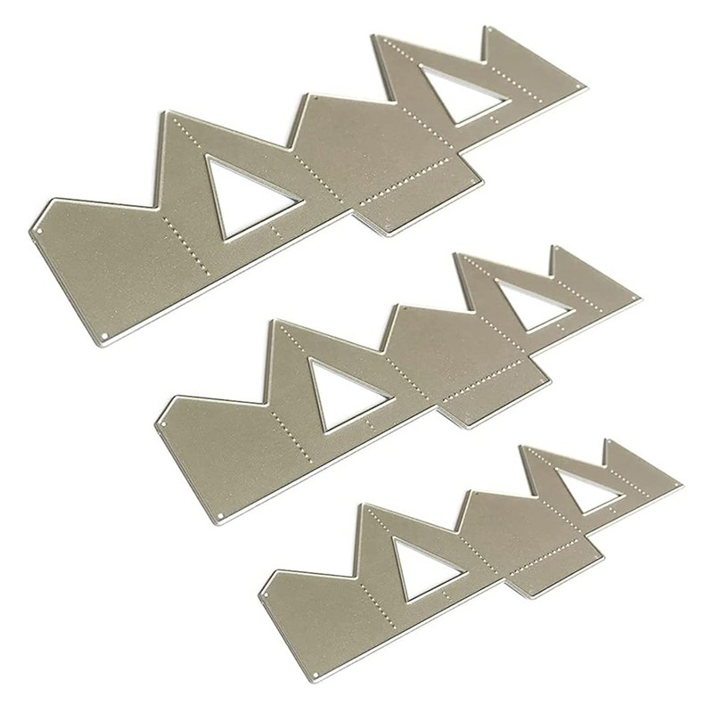 Metal Cutting Dies Christmas 3D Designs Stencils DIY Cutting Dies