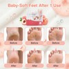 atnoya 5 Pack Foot Mask, Peach Extracts Foot Peel Mask
