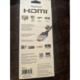 GE premium HDMI certified cable 4K 4FT