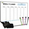 Quick Canary Magnetic Weekly Dry Erase Board Calendar Whiteboard- Latest