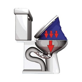 PF Waterworks PF0501 PlungeMAX No Mess Sanitary Toilet Plunger