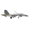 DCD Sukhoi Su-27 Flanker Fighter Aircraft Compass Ghost Grey Scheme