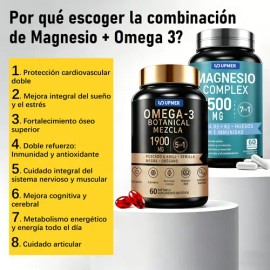 Upmer Pack Duo Magnesio Omega Bienesta