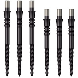 Mission Darts Sniper Points | Lunar CS | Steel Tip Replacement Points | 32 mm | Black (X2669)