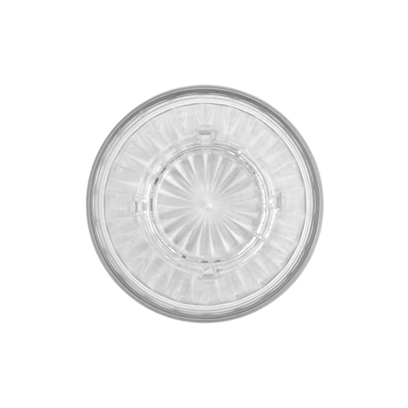 G.E.T. 8810-1-CL-EC Spektrum BPA-Free Multi-Faceted Plastic Tumblers, 10 Ounce, Clear