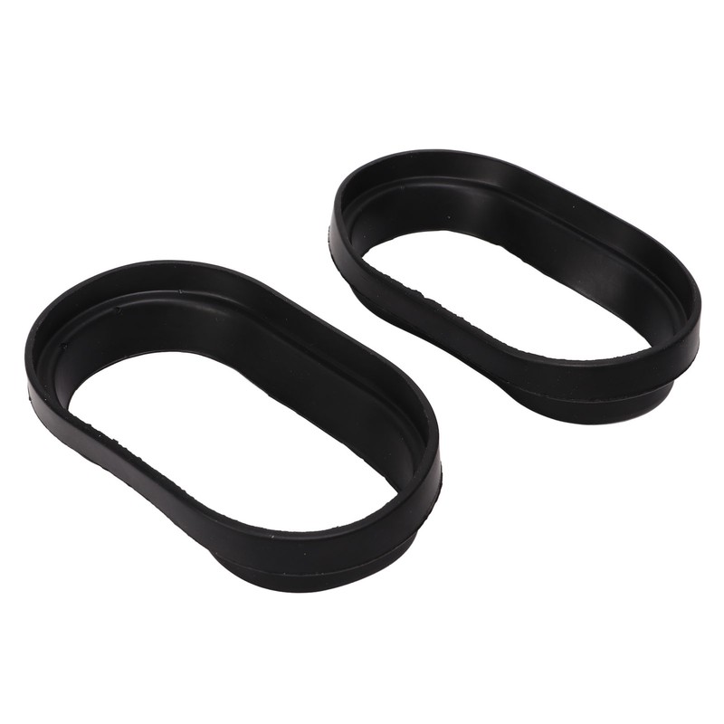 2 Pcs Air Intake Tube Duct Rubber Boot Inlet Pipe