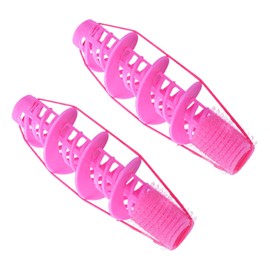 Mikinona 2pcs Flexible Curling Perm Rods Portable Hair Curlers for Women Non-damaging Diy Styling Tools for All Hair Types Create Beautiful Wavy Hairstyles Effortlessly