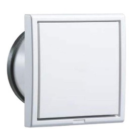 Nasta (NASTA) Indoor Air Vent, Insulated Sealed Type, Inner Diameter φ100 KS-8841PR3-SG, Silver Gray, with Mesh, 5.2 inches