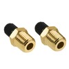 2 Pack Valve Adapter, Brass Air Inflator Connector, Ideal for