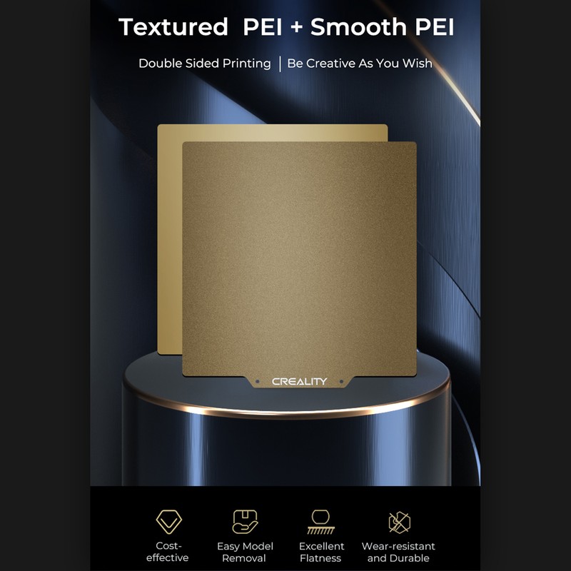 Creality 3D PEI Sheet Print Bed + Magnetic Sticker Flexible