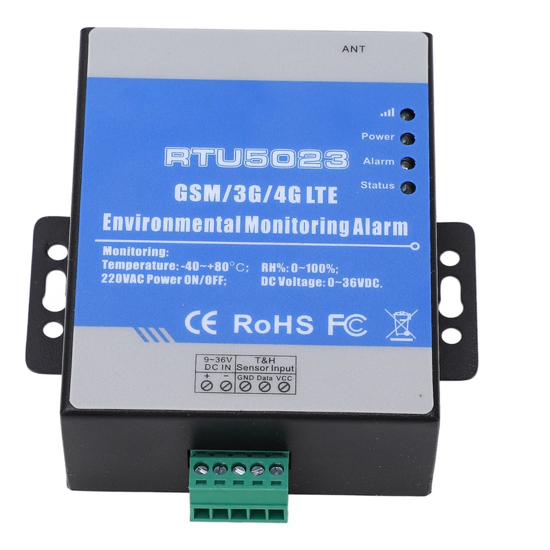 RTU5023 Temperature Humidity Alarm GSM 3G 4G Wireless SMS Alert