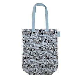 Museums & Galleries Organic Eco-Friendly Cotton Canvas Tote Bag - Swallows and Sea Angela Harding Design - Artistic Reusable Shopping Bag