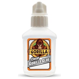 Gorilla Clear Glue, 1.75 Ounce Bottle, Clear (Pack of 1) (4500104)
