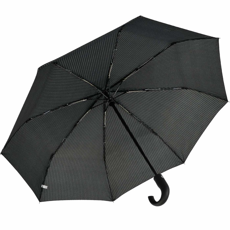 miniMAX® Pocket Umbrella with Automatic Opening and Closing, black, Classic
