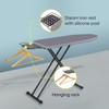 Deluxe Ironing Board with Heat Resistant Cover and Thicken Felt