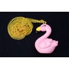 Miniblings Flamingo Necklace 60 cm Bird Summer Party Bird Necklace