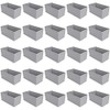 Plastic Insert Box 90 mm High, Grey, 198 x 99