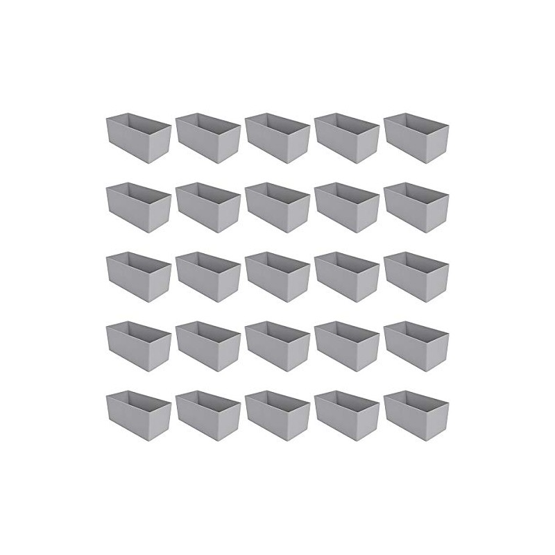 Plastic Insert Box 90 mm High, Grey, 198 x 99
