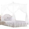 Caredy Mosquito Net, Universal White Luxury Mosquito Net Princess Three