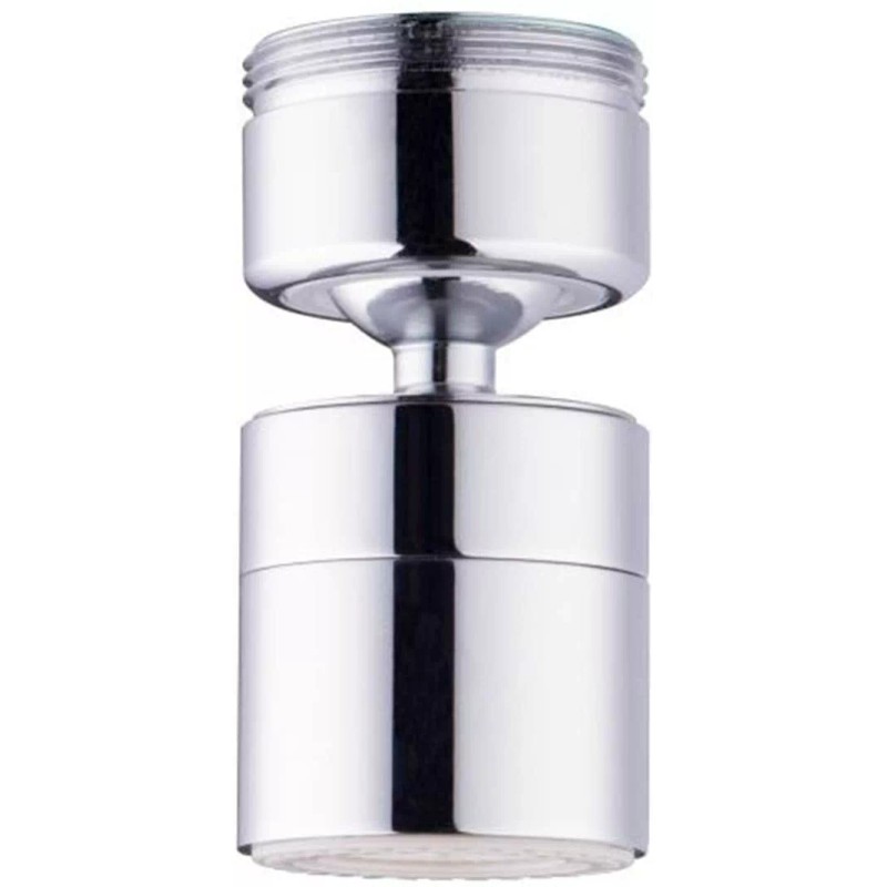 Hibbent Big Angle Swivel Faucet Aerator Dual-function 2 Sprayer
