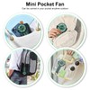 NONLOCK 2 IN 1 Portable Handheld Fan,Mini Personal Fan,Neck Fan,Powerful