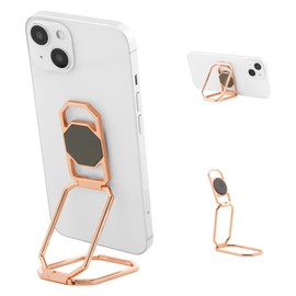 GUSTEK Smartphone Ring, Mobile Ring, Holder, Vertical Type, Bunker Ring, Mobile Stand, 360° Rotation, Foldable, Thin, Anti-Slip, Compact, Foldable, Durable, Sumahoringu Stylish, Fall Prevention, Angle